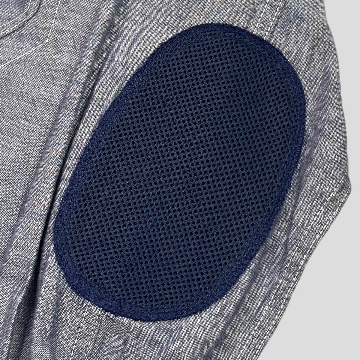 Junya Watanabe 2016 Technical Patchwork Shirt - S/M | Small, Blue