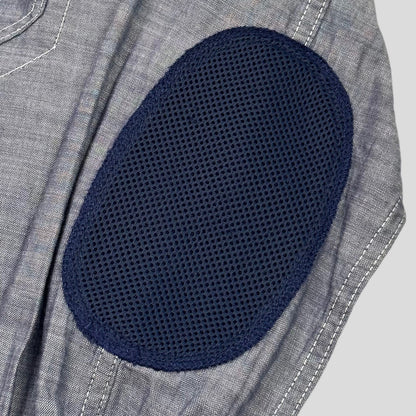 Junya Watanabe 2016 Technical Patchwork Shirt - S/M | Small, Blue
