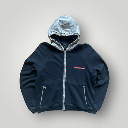 Prada Sport 2000’s Hooded Fleece M/L