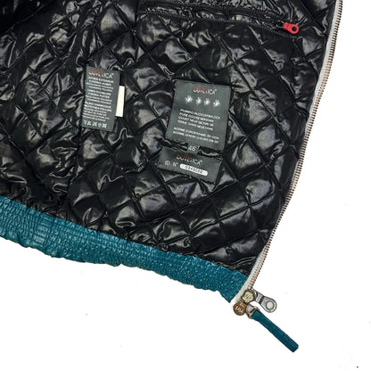 Duvetica Hooded Puffer Gilet In Blue ( S )