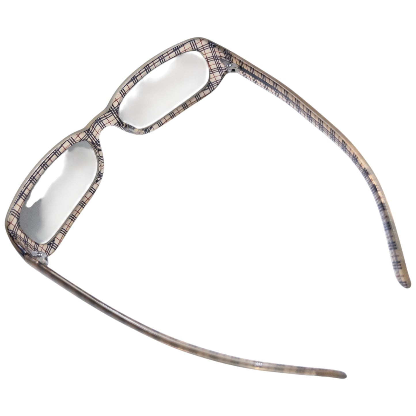 Vintage 2000s Burberry Nova Check Sunglasses | O/S, Beige, Black, Red
