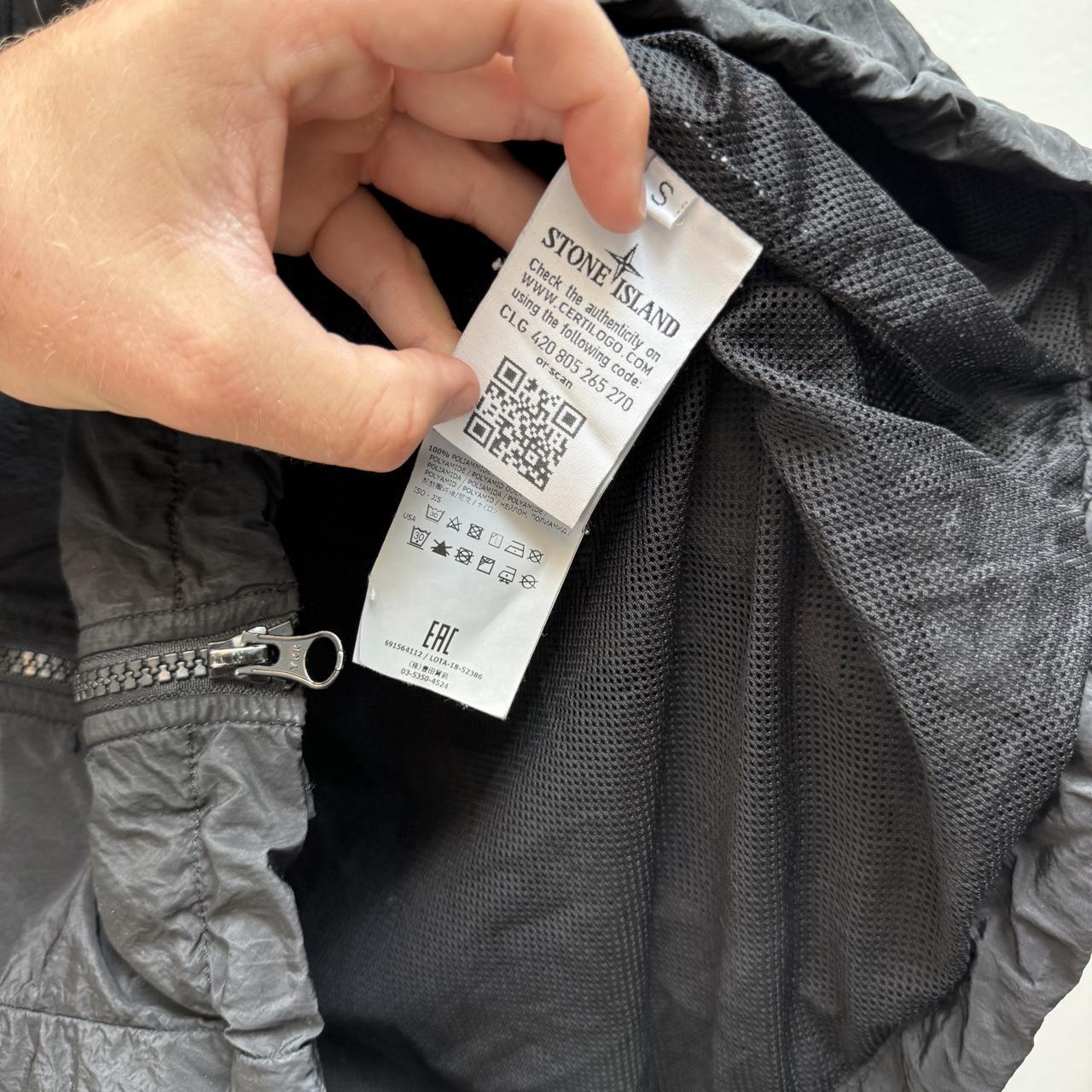 Stone Island Nylon Metal Smock Jacket in Black (S) | Small, Black
