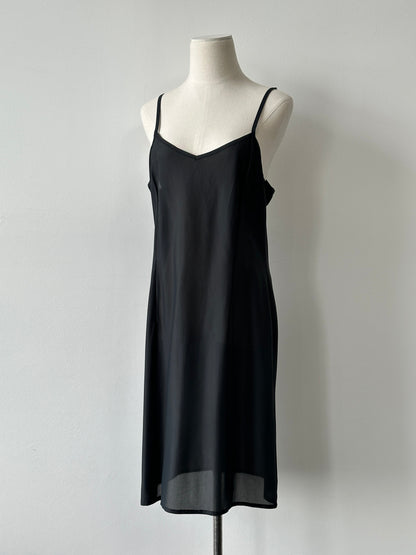 Vintage 2000s Sheer Midi Slip Dress - L