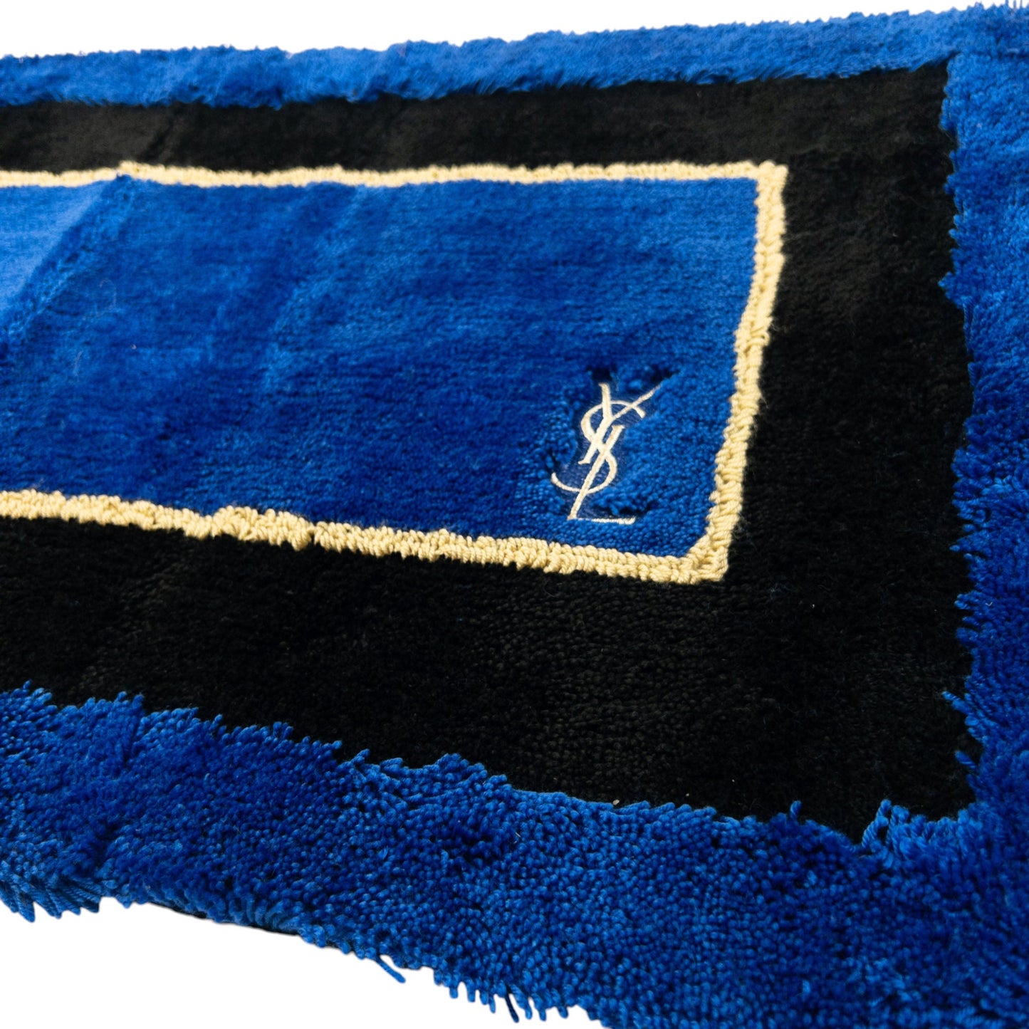 Vintage 80s YSL Yves Saint Laurent Small Rug | O/S, Multicoloured