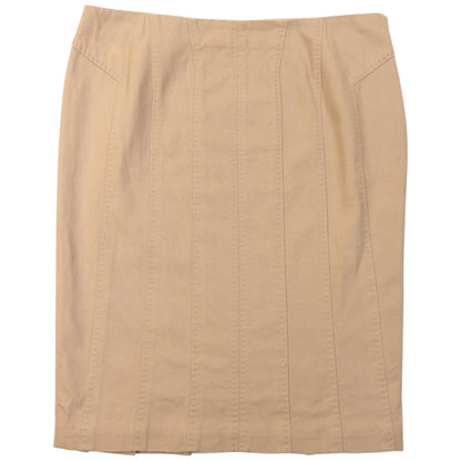 Vintage 2000s Gucci Pleated Skirt Womens Size W30 | W30, Beige