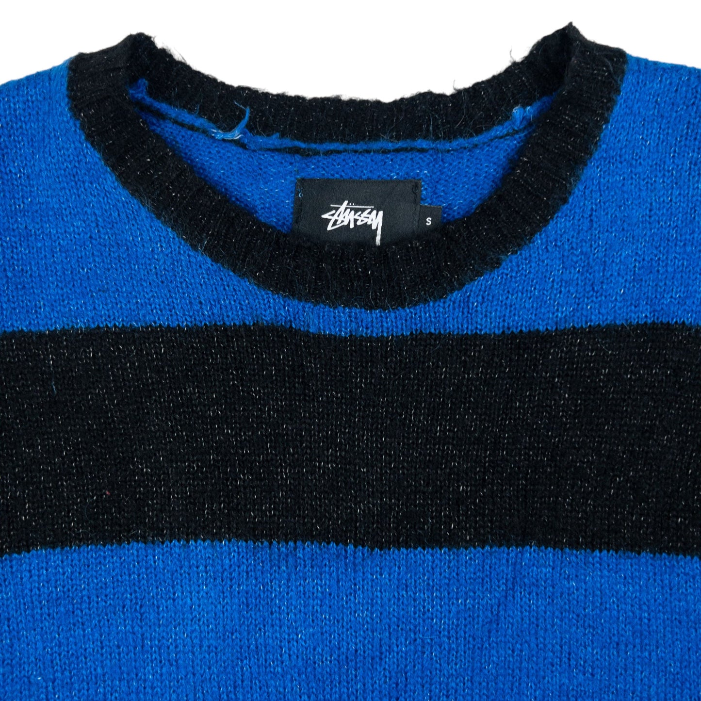 Stussy Striped Knit Jumper Size M