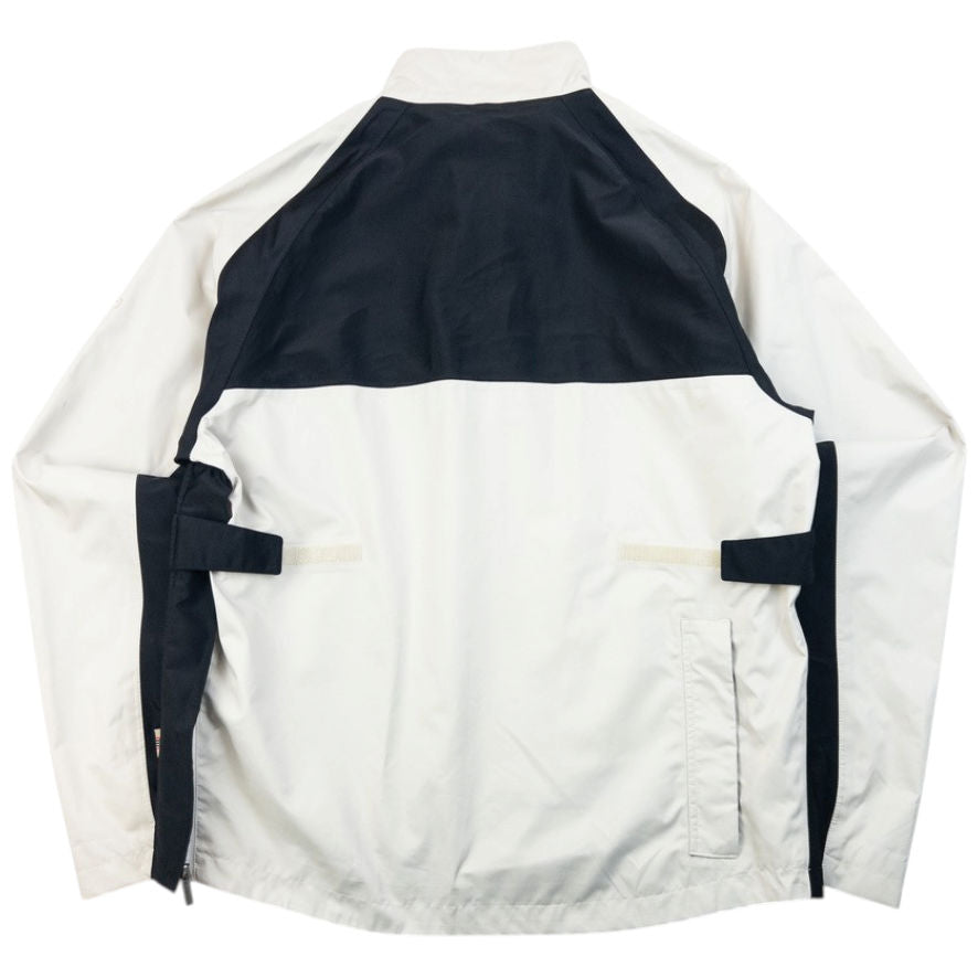 Vintage 2000s Burberry Golf Q Zip Waterproof Jacket Size L | Large, Multicoloured