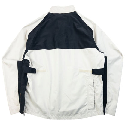 Vintage 2000s Burberry Golf Q Zip Waterproof Jacket Size L | Large, Multicoloured