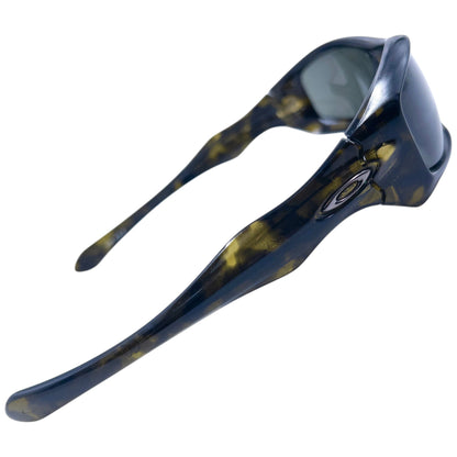 Vintage 2006 Oakley Olive Tortoise Monster Pup Sunglasses