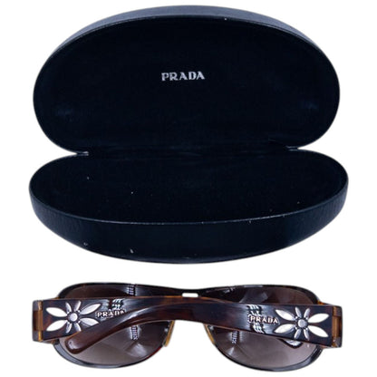 Vintage Prada FlowerTortoise Shell Sunglasses