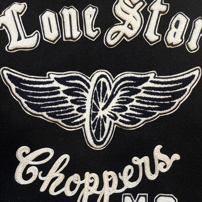 Style Eyes 'Lonestar Choppers MC' Varsity Jacket - L