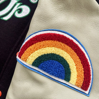 Whitesville 'Surfs Up' Varsity Jacket - Size XL