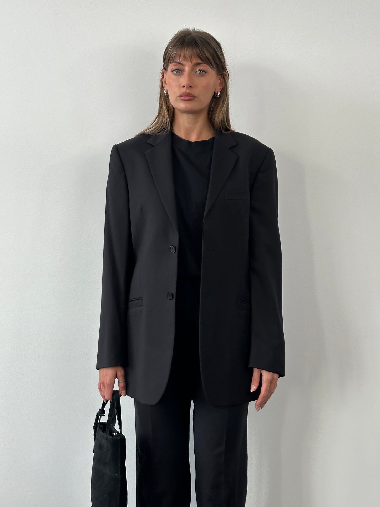 Versace Classic 1990s Pure Wool Single Breasted Suit – 38R/W28