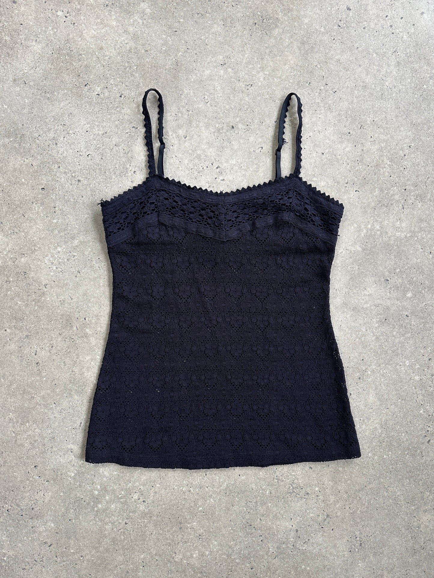 Vintage 2000s Crochet Cami Top - S/M