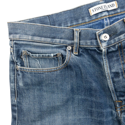 Vintage 2010 Stone Island Denim Jeans Size W34 | W34, Blue
