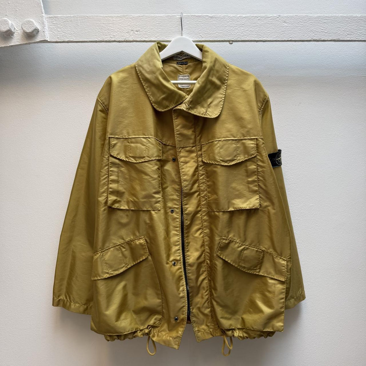 1995 Formula Steel Multi Pocket Parka Jacket | Medium, Mustard
