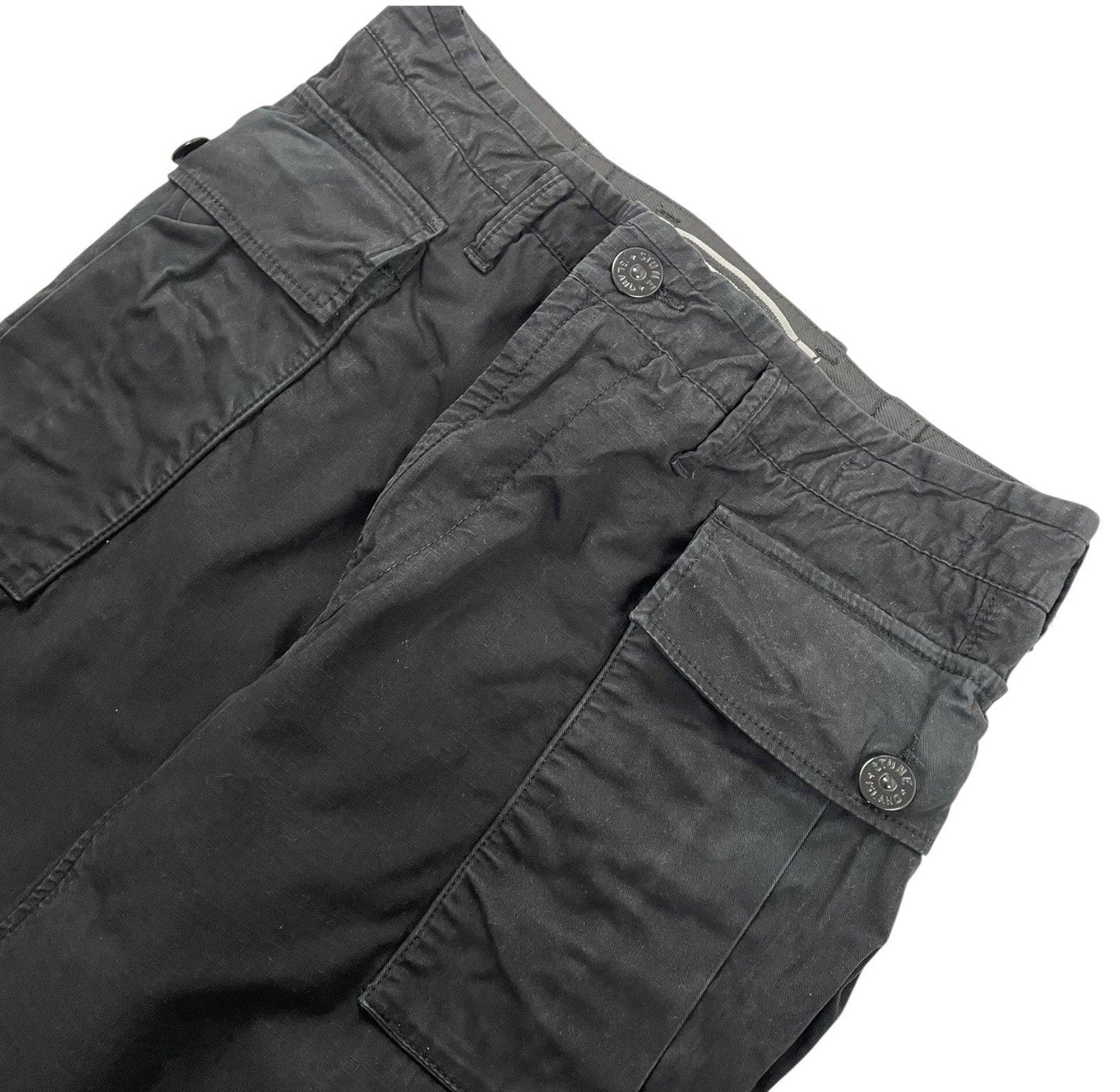 Stone Island Cargo Trousers, W30” | Stone island, Black