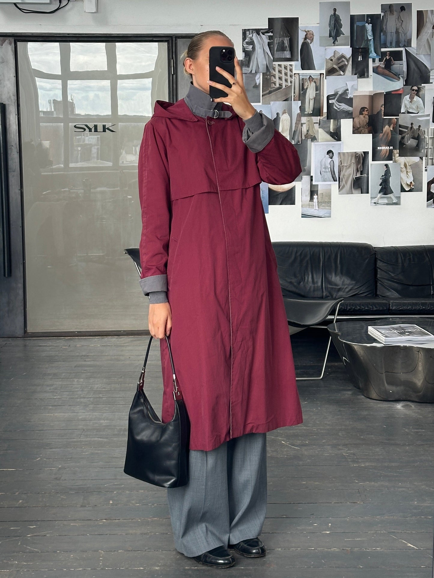 London Fog 1980s Double Breasted Trench Coat - M