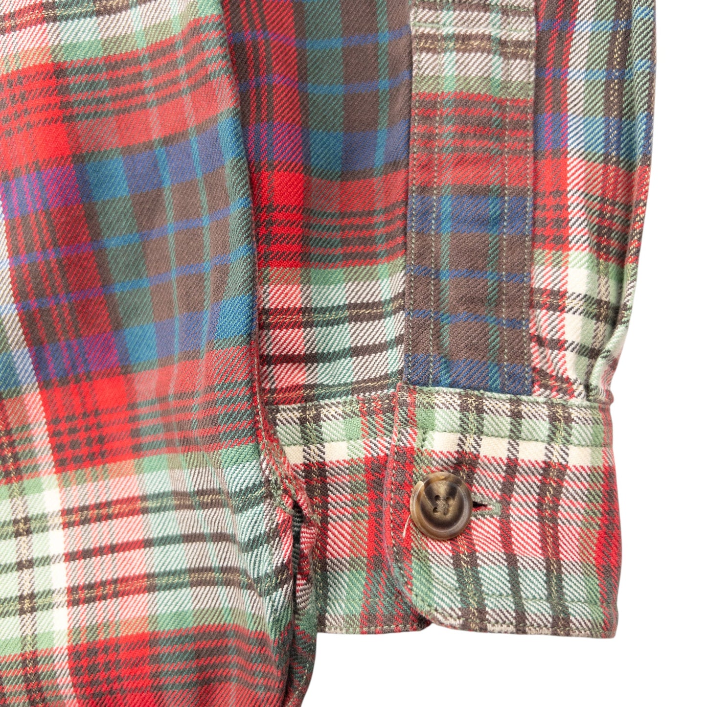 Vintage 90s Polo Ralph Lauren Checkered Long Sleeve Shooting Shirt Size S | Small, Red