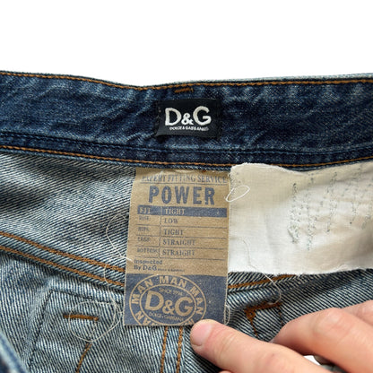 Vintage Dolce And Gabbana Patchwork Jeans Size W33