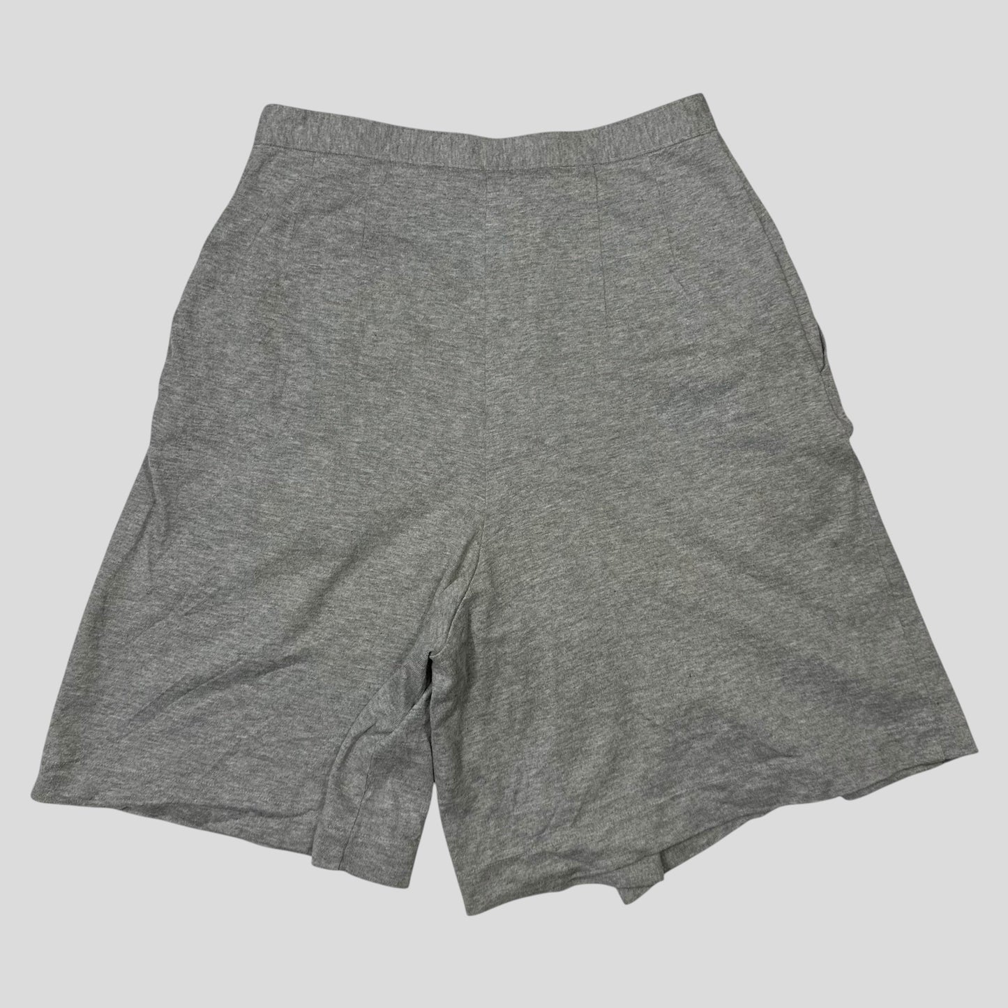 Comme Des Garçons Tricot 1992 Grey Cotton Asymmetric Toggle Skirt - M | Default Title, Grey