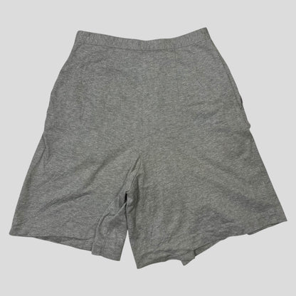 Comme Des Garçons Tricot 1992 Grey Cotton Asymmetric Toggle Skirt - M | Default Title, Grey