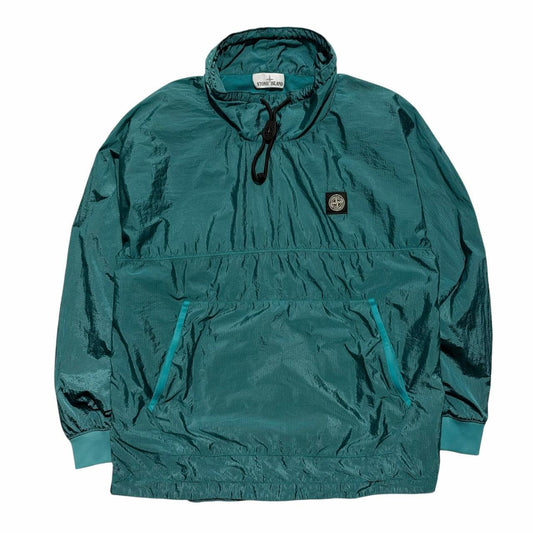 Stone Island Nylon Ripstop Pullover Smock | Large, Teal