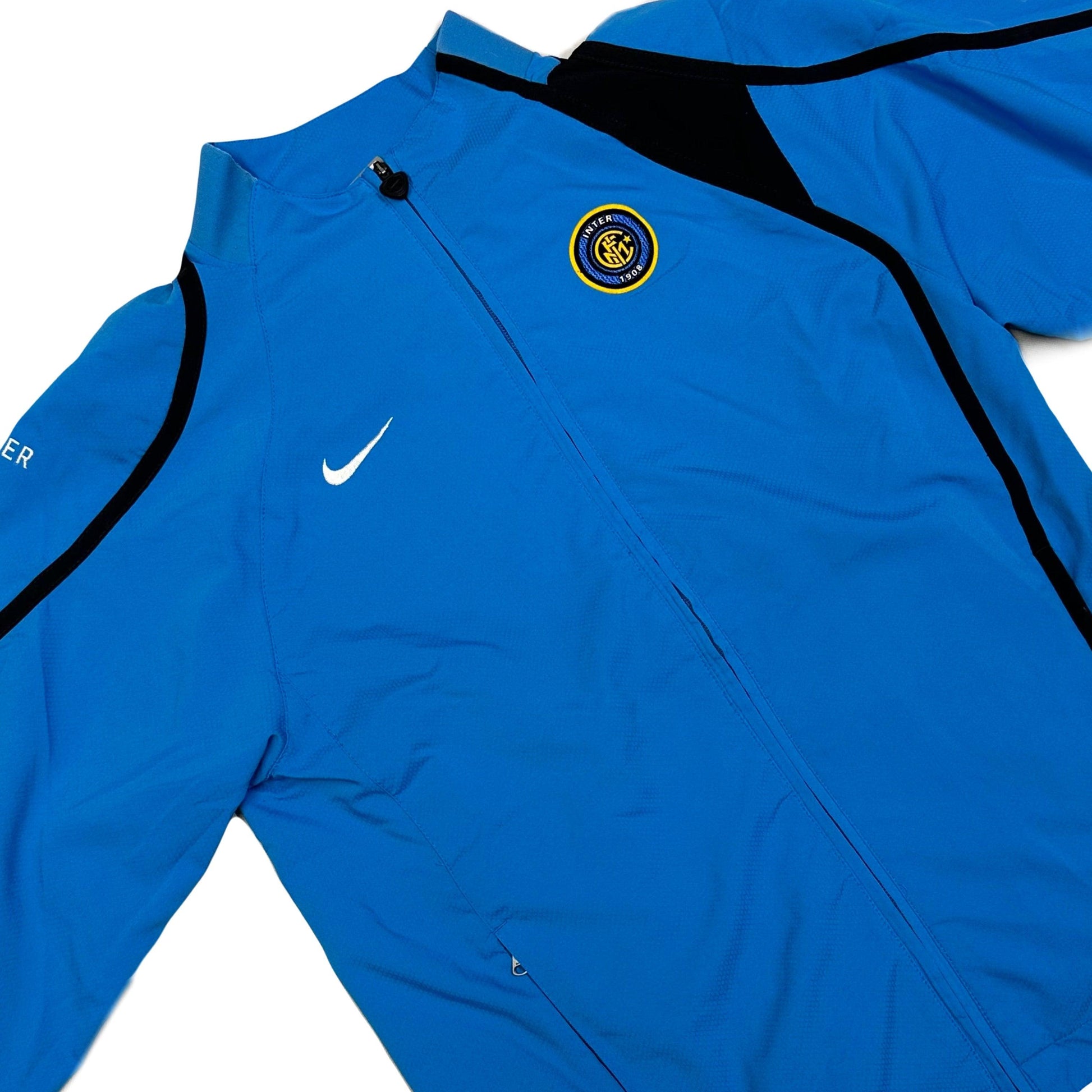 Nike 2006/07 Inter Milan Total 90 Tracksuit Top In Blue ( M ) - Known Source