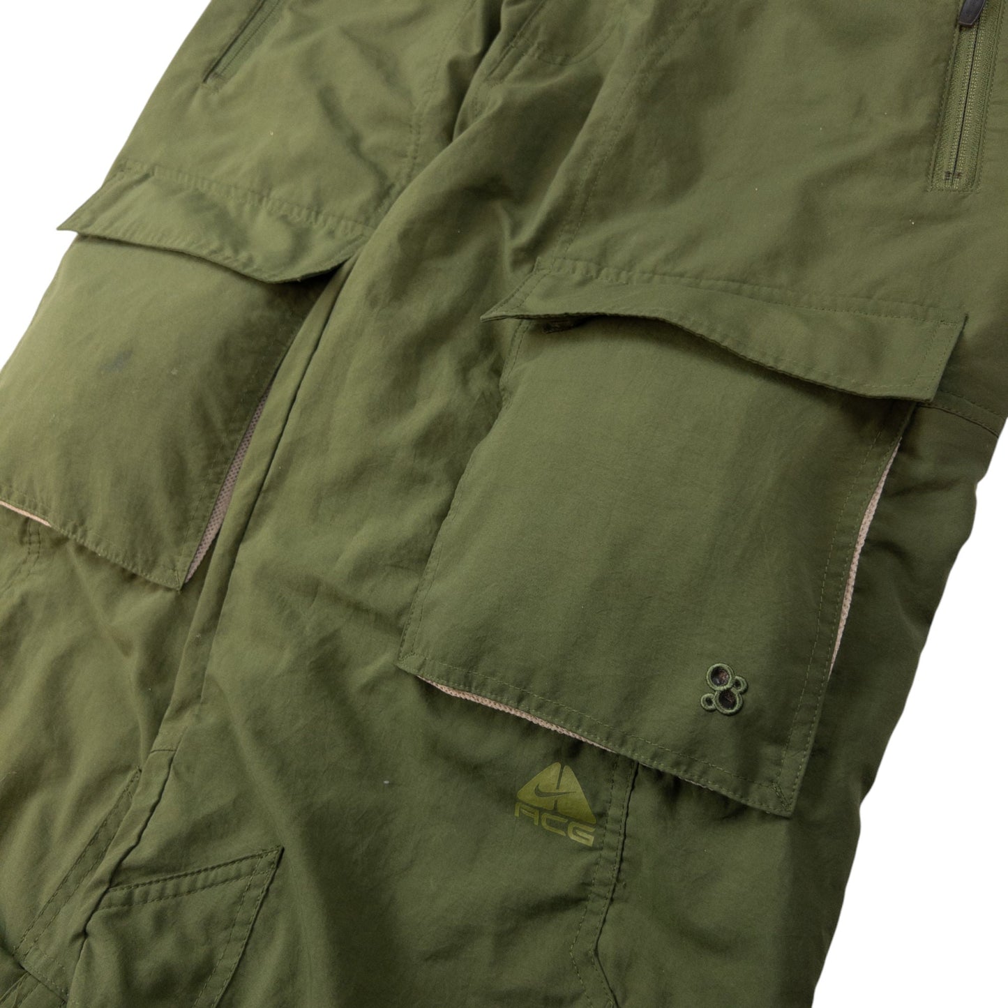 Vintage Nike ACG Roll Up Cargo Trousers Size W32