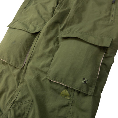 Vintage Nike ACG Roll Up Cargo Trousers Size W32