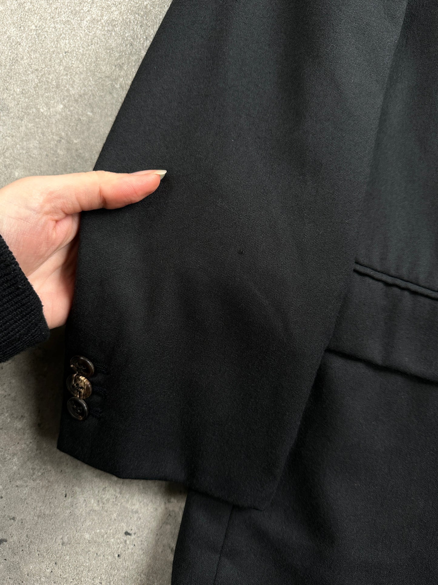 Japanese Vintage 1990s Pure Wool Straight Leg Suit - 40R/W26