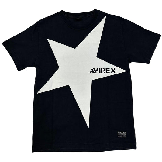 Avirex Star T-Shirt In Black ( M ) - Known Source