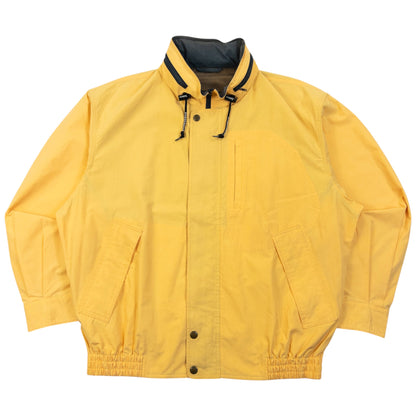 Vintage 90s Burberry Zip Up Jacket Size M | Medium, Yellow
