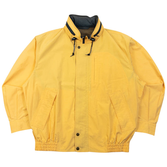 Vintage 90s Burberry Zip Up Jacket Size M | Medium, Yellow