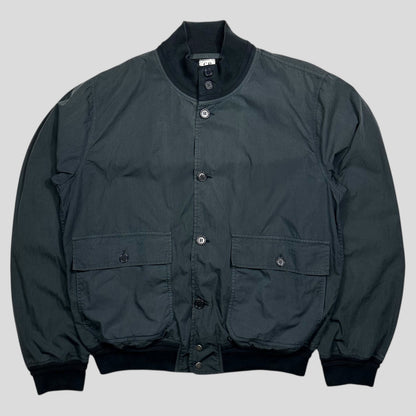CP Company 2006 Iridescent Co-Nylon Bomber Jacket - IT54 (L/XL) | XL, Grey
