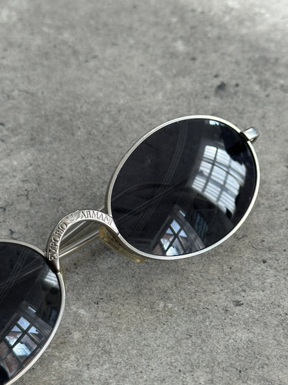 Emporio Armani Metal Oval Sunglasses