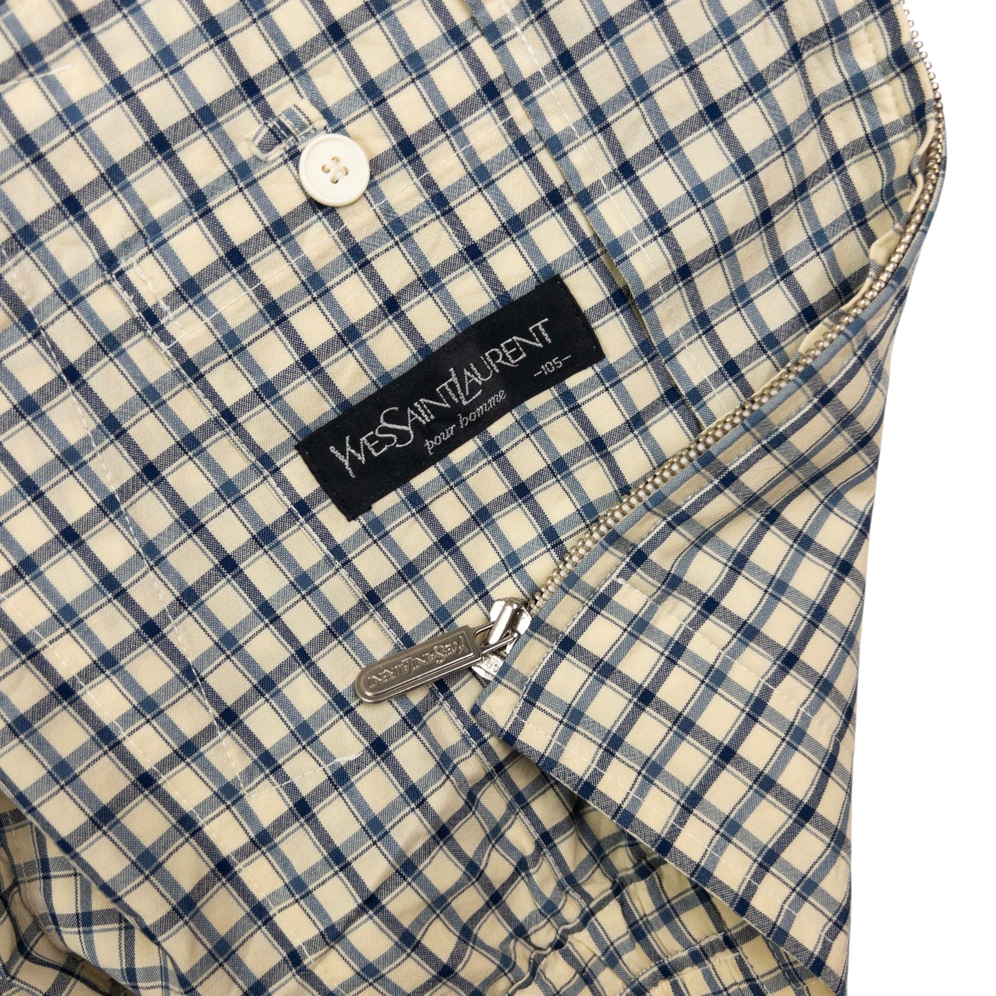 Vintage YSL Yves Saint Laurent Harrington Jacket Size M