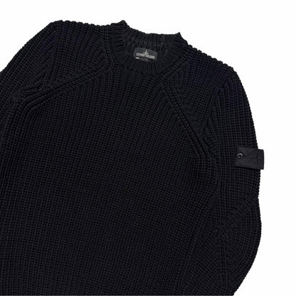 Stone Island Shadow Project Heavy Knit | XL, Black