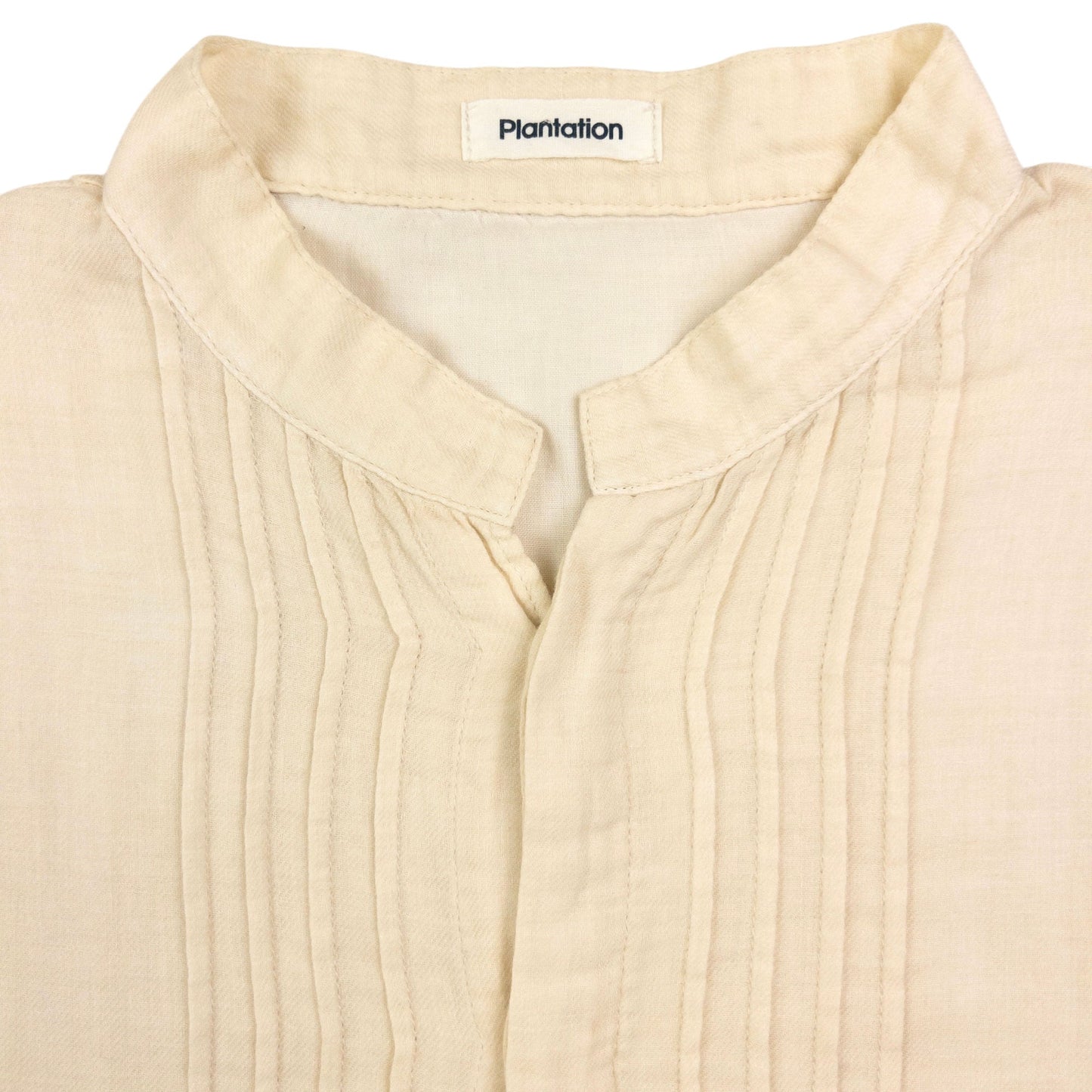 Vintage Plantation By Issey Miyake Long Sleeve Button Up Linen Shirt Size S