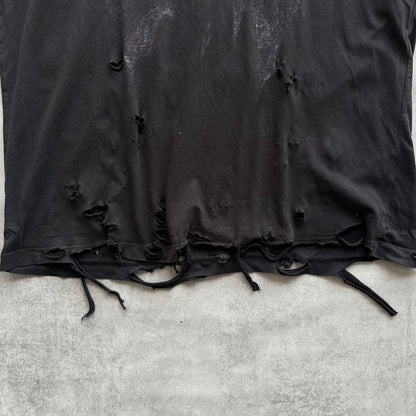 DIESEL DISTRESSED TOP | O/S, Red