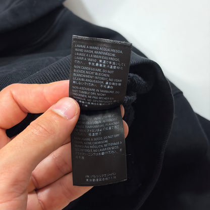 Balenciaga 2018 Speed Hunters Cropped Graphic Hoodie - S | Default Title, Black