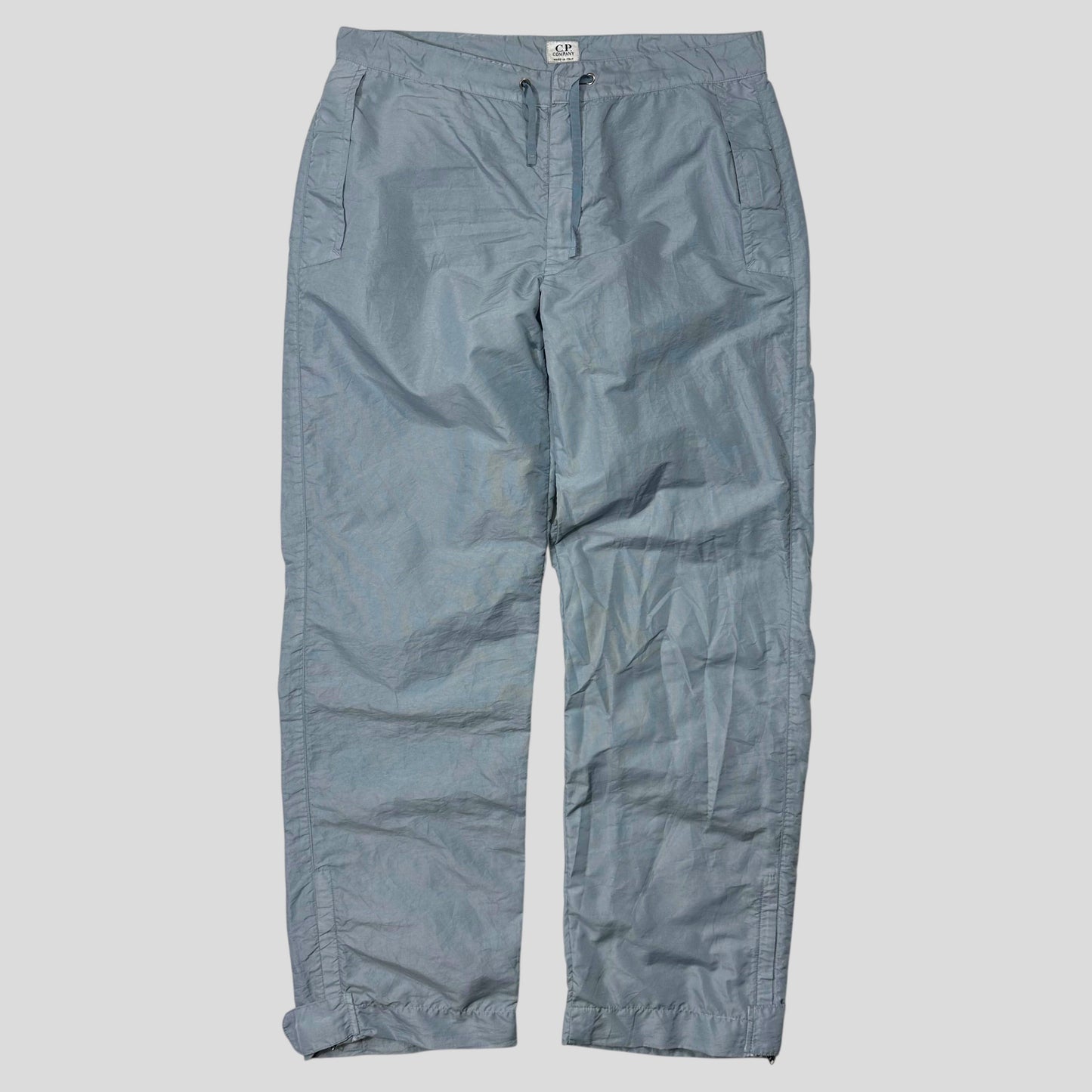 CP Company 2000 Baby Blue Millenium Nylon Stash Pocket Trousers - 34 | Default Title, Blue