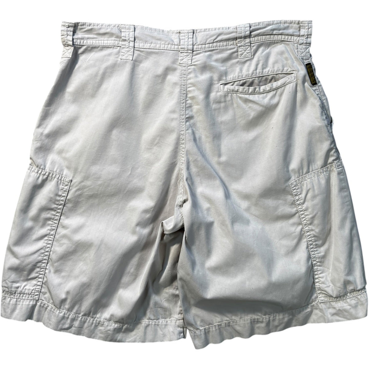 Armani Jeans 00’s Cotton Cargo Shorts W34 | W34, Cream