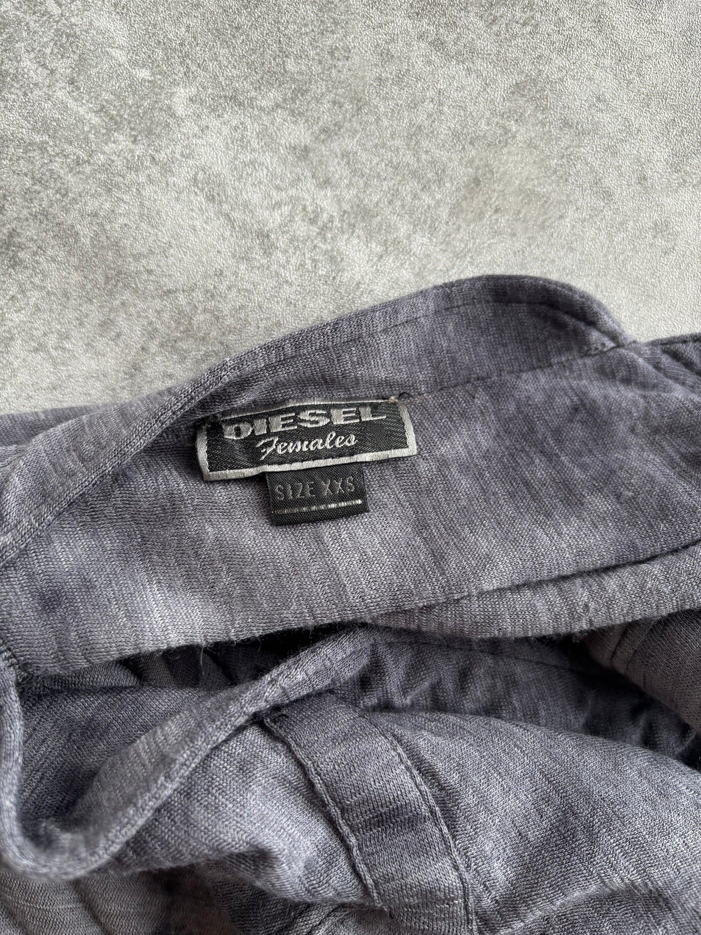 DIESEL SLOUCH DRESS | O/S, Sage