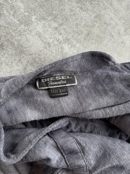 DIESEL SLOUCH DRESS | O/S, Sage