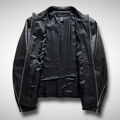 DKNY Leather WMNS Biker Jacket (1990s)