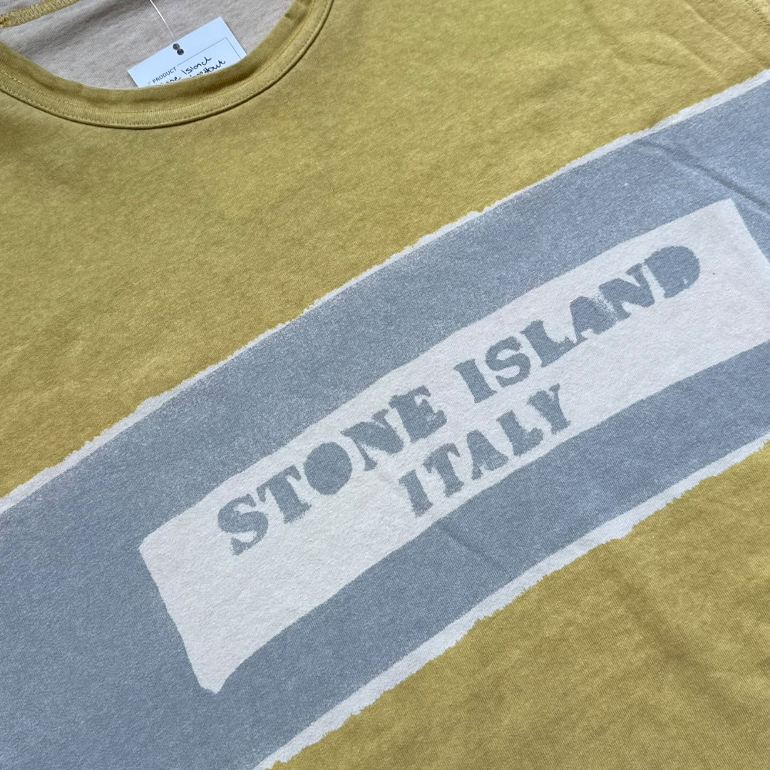 Stone Island SS/06 Cotton Spellout T-shirt XXL