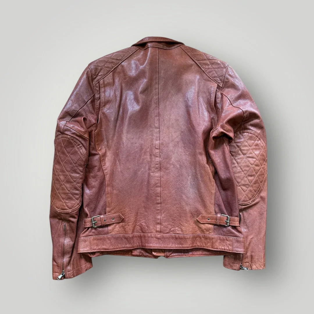 C.P. Company 100% Leather Biker Jacket 50