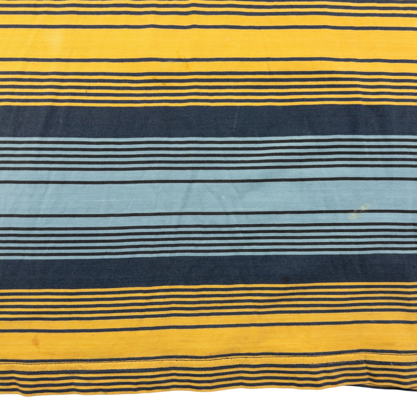 Vintage Burberry Striped Long Sleeve Polo Shirt Size XL