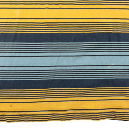 Vintage Burberry Striped Long Sleeve Polo Shirt Size XL